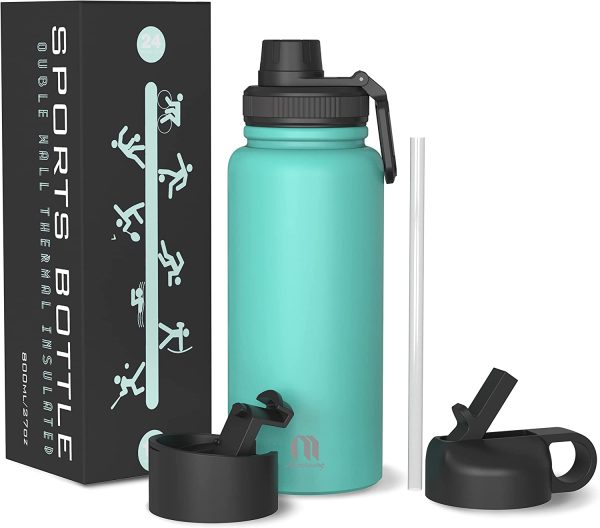 100% Bpa Free Stainless Steel Water Bottle (1)