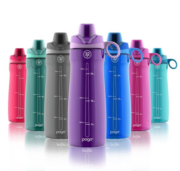 Bpa-free Plastic Water Bottle With Chug Lid (4)